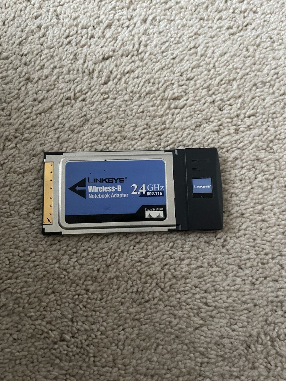 Linksys Wireless-B PCMCIA Notebook Adapter 2.4GHz 802.11b Cisco
